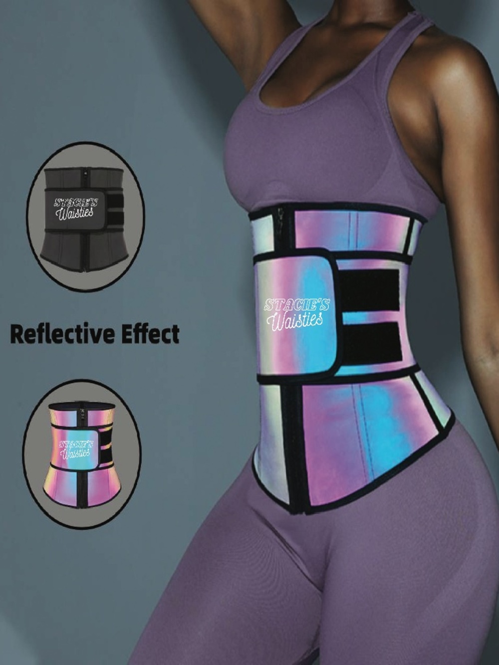 Stacie's Waisties Waist Trainer Corset - Premium Hourglass Shapewear | Zipper